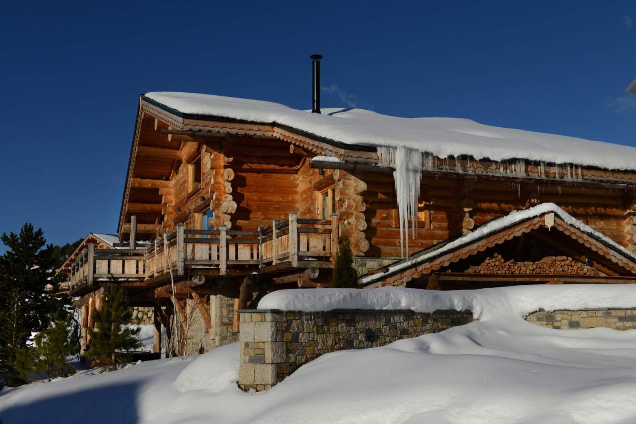 Chalet De Luxe "Lodge Des Sens" - Jacuzzi & Sauna - 12 Pers Bolquère 외부 사진