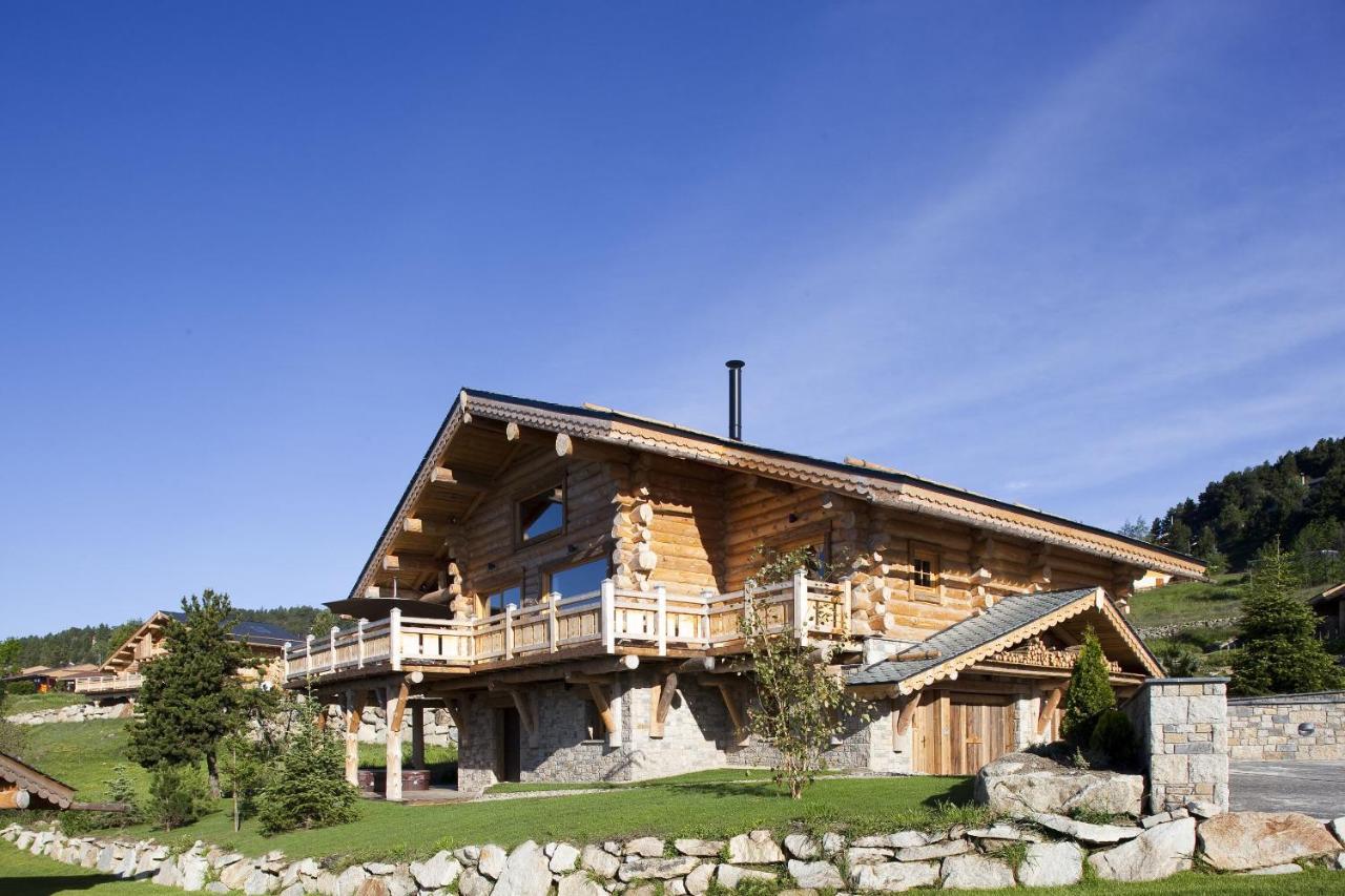 Chalet De Luxe "Lodge Des Sens" - Jacuzzi & Sauna - 12 Pers Bolquère 외부 사진